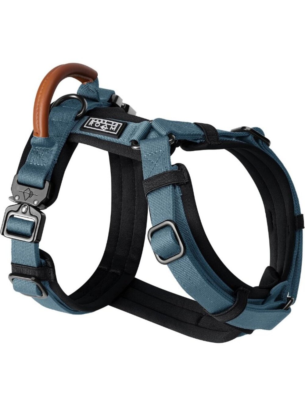 Premium Y-Shaped Dog Harness - Adjustable, Durable Nylon, Soft Padding, Metal